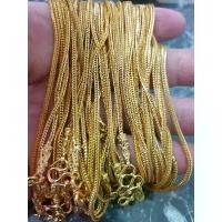 ราคา ทองปลอมเหมือนแท้ สร้อยคอ50สตางค์ ทองไมครอน ทองโคลนนิ่ง ทองชุบ ทองแท้ 24k เศษทอง ร้านpimvipa jewelry ลาบูบู้ (1731629437824632762)