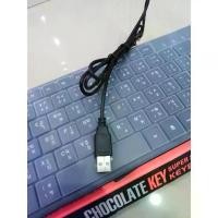 ราคา Primaxx KB-8302 Super Slim Mini Keyboard คีย์บอร์ดขนาดเล็ก USB (สีดำ)แป้นพิมพ์ keyboard (1732187682602715757)