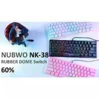 ราคา ขาย KEYBOARD (คีย์บอร์ด) NUBWO NK-38 WIZARDY MINI KEYBOARD ไฟสวยงาม มีภาษาไทย ไม่มีตัวเลข (1731852692526236768)