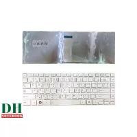 ราคา จัดส่งจากกทม คีย์บอร์ดโน๊ตบุ๊ค keyboard Toshiba Satellite L800 L805 M840 L830 L835 L840 L840D C800 C840 C845 C845 สีขาว TH-ENG (1731852671744575406)