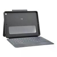 ราคา CASE & KEYBOARD (เคสคีย์บอร์ด) LOGITECH RUGGED FOLIO FOR IPAD GEN 7,8,9 (920-009458) (1730226537746369148)