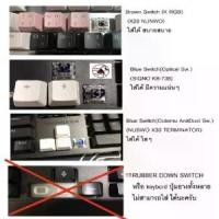 ราคา คีย์แคป(ไม่ใช่คีย์บอร์ด)Keycaps 132KEYS ABS ไฟทะลุ ภาษาไทย | KEYCAPS เฉพาะ Mechanical Keyboard 【โปรโมชั่น】 (1731891772624962620)