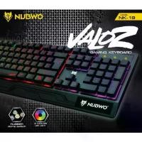 ราคา COD Nubwo Gaming คีบอร์ดมีไฟ Rainbow KEYBOARD NUBWO NK-19 Valo/nk36 /Razeak KG-8702/RK-8165 (1731673832062288909)