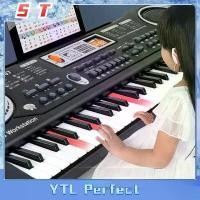 ราคา Piano Keyboard 61-Key เปียโนของเล่นเด็ก เปียโนเด็ก เปียโนคีย์บอร์ด เปียนโนเด็ก ของเล่นเด็ก คีย์บอร์ดเปียโน (1730328525046909132)