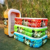 ราคา 【จัดส่งทันที】 Smile Kids สระน้ำเป่าลม ลายฮีโร่ พื้นเป่าลม สระน้ำ สระน้ำขนาดใหญ่ สระน้ำเด็ก ขนาด 200*150*50 cm. พื้นเป่าลมกันกระแทก (1732114349656540522)