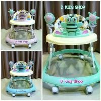 ราคา หัดเดินเด็ก D Kids รถหัดเดินผึ้งน้อย สีพาสเทล มีเสียงดนตรี ปรับระดับได้ รถหัดเดินเด็ก รถขาไถเด็ก รถขาไถ รถหัดเดิน No.5006 baby walker (1731997890084833024)