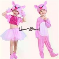 ราคา (พร้อมส่ง) ชุดแฟนซีหมู ชุดหมูเด็ก รุ่น แฟนซีเด็ก Pig Kids Fancy กระโปรง สปอตสินค้า (1732187280425256181)