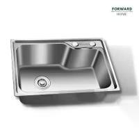 ราคา ซิงค์ล้างจาน อ่างล้างจาน ซิงค์สแตนเลส 304 อ่างล้างจาน 304 ซิงค์ 1 หลุม ซิงค์ Kitchen sink ,Stainless sink FS6845-304 (1732022969784370893)