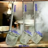 ราคา QFMZGI M Kitchen ตะกร้อลวกเส้น ที่ลวกก๊วยเตี๊ยว สเตนเลสสตีล มี3ขนาดให้เลือก 10cm, 12cm, 14cm สินค้าขายดี (1732156566248851159)