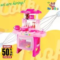 ราคา ชุดครัว มีเสียง มีไฟ พร้อมอุปกรณ์ครบชุด ชุดครัว มีไฟ มีเสียงดนตรี kitchen cook เครื่อง ปั่นน้ํา ของ เล่น (1731897814418491054)