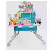 ราคา ชุดครัวโต๊ะขายอาหาร Food Daren Kitchen อุปกรณ์รวม สีสันสดใส สวยงาม Mini Fast Food Kitchen Play Set (1729719640029628920)