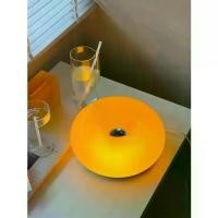 ราคา โดนัทเน็ตสีแดงโคมไฟตั้งโต๊ะกลางสไตล์โบราณ Wangbley โคมไฟบรรยากาศห้องนอนสัมผัสสีส้ม Bauhaus โคมไฟข้างเตียง โคมไฟตั้งโต๊ะ table lamp (1731477839774189248)