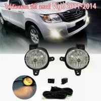 ราคา TOYOTA VIGOไฟตัดหมอก สปอทไลท์ Fog Lamp Light วีโก้ โคมไฟตัดหมอก for Vigo 2011-2014 (รวมถึงหลอดไฟและชุดสายไฟ) (1732120822803563621)