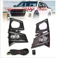 ราคา ChaovalitStore ความคงทน DMAXไฟตัดหมอก ไฟตัดหมอก LED พร้อมไฟเลี้ยว 4X4 Fog Lamp Light for ISUZU DMAX ปี 2020-2022(รวมถึงหลอดไฟและชุดสายไฟ) (1730458171533396551)