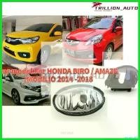 ราคา agonizshop ปัจจุบัน Honda BRIO/AMAZE /MOBILIO FOG LAMP LIGHT FRONT BUMPER LAMP FOG LAMP 2014 -2018 SPORT LIGHT คุณภาพดั ้ งเดิม Car รถจักร รถยนต์ (1730626651186563397)