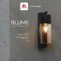 ราคา SL LIGHTING | Outdoor Wall Lamp โคมไฟติดผนังภายนอก E27 รุ่น BLUME-E27-BK IP65 (1731140543653251582)