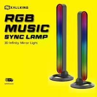 ราคา XALLKING RGB Music Sync Lamp - 3D Infinity Mirror Light | ไฟ LED เเต่งห้อง (1732087183986558737)