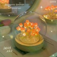 ราคา [พร้อมส่ง] SANER โคมไฟดอกทิวลิป tulip lamp ดอกทิวลิป โคมไฟ Led รูปดอกทิวลิปจําลอง เพ้นท์มือ ของขวัญวันเกิด ของให้แฟน คอมไฟดอกไม้ ของขวัญปีใหม่ (1731868960011814043)