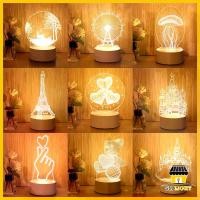 ราคา พร้อมส่ง โคมไฟ 3 มิติ โคมไฟตั้งโต๊ะ ไฟประดับตกแต่ง LED ไฟกลางคืน 3D ของขวัญ โคมไฟตกแต่งห้อง โคมไฟหัวเตียง โคมไฟลายการ์ตูน Lamp (1731917317758879099)