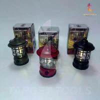 ราคา มีบริการเก็บปลายทาง "สินค้าใหม่" ตะเกียงเจ้าพายุ LED Camping lamp พร้อมสายชาร์ต USB Type C ไฟแคมป์ปิ้ง ตะเกียงตั้งแคมป์ (1732123609502353403)