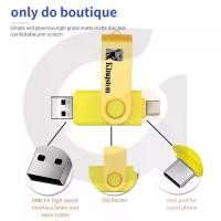 ราคา Kingston Thumb Drive Type-c High-speed 2-in-1 Flash Secure Data Transfer 8GB 16GB 32GB 64GB 128GB 2TB Rotatable Design Ideal for Phones Tablets Laptop flash drive type c (1731965292439111720)