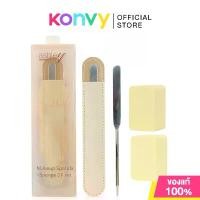 ราคา COD Ashley Makeup Spatula 1 Set แอชลี่ย์ เซทไม้พายใช้ลงรองพื้นและฟองน้ำ 2ชิ้น. (1732060227806463751)
