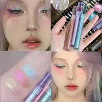 ราคา อายแชโดว์กิ้งก่า เลื่อมกลิตเตอร์ ผิวมุก ของเหลวกะพริบ สำหรับผู้หญิง อายแชโดว์ไหม ของเหลวดิบ ลิปไก่ทอด kage naree makeup (1731627604615792983)