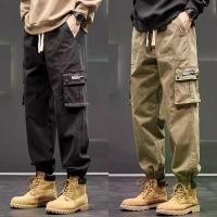 ราคา [COD] TS MEN กางเกงคาร์โก้ผู้ชาย กางเกงขายาว กางเกงขาจั๊ม หลายกระเป๋า ผ้าหนาดี 0228 (1731362148448110364)