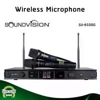 ราคา Wireless Microphone Soundvision SU-850DG มือถือ 2 ตัว 2 เสา UHF 748.3-757.7 MHz ไมค์ลอย ไมค์ไร้สาย ไมโครโฟนไร้สาย (1732298635254664189)