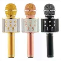 ราคา เครื่องเล่นไมโครโฟนคาราโอเกะไร้สายบลูทูธ, WS858, พร้อมลำโพง MIC, เหมาะสำหรับเพลง KTV, เข้ากันได้กับ Q7 และ Q9, ไมโครโฟน Microphone (1730596087146514455)