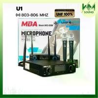 ราคา WM SOUND ไมค์ลอยคู่ ไมโครโฟนไร้สาย ไมค์ลอยคู่ไร้สาย รุ่น U1 ไมค์ลอย สามารถปรับจูนคลืนได้ ไมค์ MIC-888A (UHF แท้ 100%) Microphone Fanny (1731225849567349072)