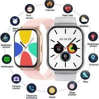 ราคา 【​สินค้าขายดีอันดับ 1】 1 year warranty Smart Watch smartwatch touch full screen genuine smart watch blood pressure monitor heart rate monitor fitness sports watch Call and dialer support bluetooth (17