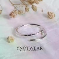 ราคา แหวนเงิน Nail Ring แหวนตะปู แหวนแฟชั่น Silver 925 งาน Handmade ผลิตในไทย (1732128079904345054)