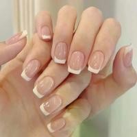 ราคา เพ้นท์เล็บไร้ตะเข็บ, เล็บสวมใส่ได้, เล็บทรงฝรั่งเศสที่ถอดออกได้, สติ๊กเกอร์ติดเล็บปลอม, 150 ชิ้น, ขายร้อน, มาใหม่ gel nail stickers สติ๊กเกอร์ ติดเล็บ สติ๊กเกอร์ ติดเล็บ (1731839412766213445)