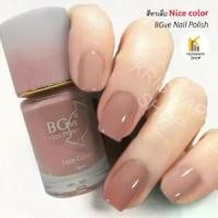 ราคา [จัดส่งทันที] สีทาเล็บ BGve nail polish Nice color สีสวยนุ่ม สไตล์นูดชมพู ยาทาเล็บแฟชั่น พาสเทล nail polish เล็บสวย (1731497892506272781)