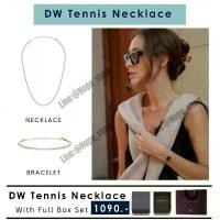ราคา YSADHJ ยี่ห้อสังกัดตัวเอง New2025 แท้100% สร้อยคอDW Tennis Necklace ลด80% สร้อย DW สร้อยเพชร สร้อยทอง สร้อยเงิน สร้อยคู่ กำไลคู่ กำไลเพชร กำไลทอง (1732155918250051485)