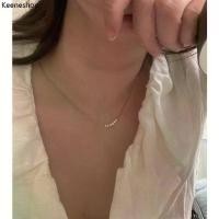 ราคา ขาย ร้อน A.piece สร้อยมุกแท้ [titanium steel] Mini baroque pearl necklace (1731616286947312744)