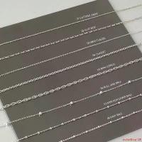 ราคา ความคงทน (choker,เฉพาะสร้อย) : SILVER925 CHOKER NECKLACE / สร้อยคอเงินแท้ สร้อยเปล่าเงินแท้ โช้คเกอร์ / YOUR WISHLIST (1731900551593823085)
