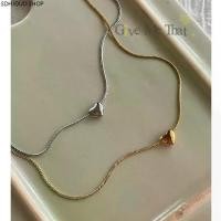 ราคา สร้อยคอ y2k ♙สร้อยคอสแตนเลสแท้ สไตล์มินิมอล ชุบทอง 18K สร้อยคอรุ่น Tiny Heart Necklace Givemethat☂ (1731905415644808390)