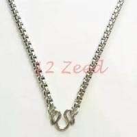 ราคา 【COD】 สร้อยคอห้อยพระสแตนเลส ลายผ่าหวายขนาด 4 มิล สแตนเลสแท้ 100% สร้อยห้อยพระ สร้อยสวมคอ เครื่องประดับ stainless steel necklace (1731833853482206929)