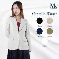 ราคา Miss office เสื้อสูทเข้ารูปกระดุม 2 เม็ด (MB-043) (1731885724497971477)