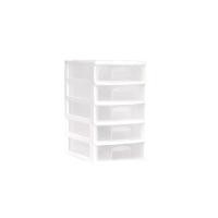 ราคา ตู้ลิ้นชัก 5 ชั้นใส ขนาด A4 สำหรับใส่เอกสารตั้งโต๊ะ Office organizer A-111 ขนาด 26*34*48 เซน (1731442873020090234)