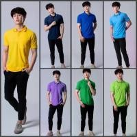 ราคา Men's polo shirt, solid color, brand PEGAN, model 16-21055, office work shirt SET1 (1731806928489383197)