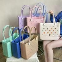 ราคา กระเป๋าชายหาด EVA, กันน้ำ, กระเป๋าใส่ของชำ, กระเป๋าแคมป์ปิ้ง, ตะกร้าเก็บของผู้หญิง, ฤดูร้อน 2022 ยุโรปและอเมริกาใหม่ กระเป๋า กระจูด เเม่ ดารินทร์ หิ้ว ของ แท้ lv never ful (1732024143065679793)