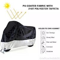 ราคา Triumph Tiger 800 Scooter Outdoor Uv Rain Protector Motorcycle Cover ผ้าคลุมรถมอเตอร์ไซค์ Waterproof Sunproof Dustproof ขายดี COD คลังสินค้า (1731504140096734631)