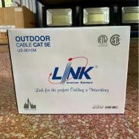 ราคา US-9015M สายแลน LAN UTP CAT 5E Link 305 เมตร OUTDOOR มีสลิง (1730849671052692099)