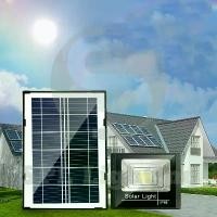 ราคา [TK ขายร้อน] Nobi House Outdoor Solar spotlight IP67 solar led โคมไฟและหลอดไฟ รับประกัน 1 ปี 25W/45W/100W/200W ไฟ led โซล่าเซล ไฟสปอร์ตไลท์โซล่าเซลล์ (1732070891463607498)