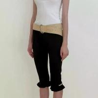 ราคา MVBKK CAPRI PANTS กางเกงสามส่วนเข้ารูป (2colors) (1731983720166884736)