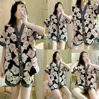 ราคา COD PAJAMA PARTY ชุดนอนผ้าซาติน ชุดนอนลายพิมพ์ ชุดนอนเซ็ท เนื้อผ้าเกรดดี มีสินค้าพร้อมส่ง W-008 (1731666331857421882)