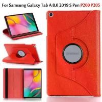 ราคา [ส่งฟรี] เคส Samsung Galaxy Tap A with s pen 8.0" (2019) /P200/P205 รุ่นมีปากกา For Samsung Galaxy Tab a 8.0 (2019) P200 P205หมุน360 องศา กันกระแทก ฟิล์มกระจก For Samsung Galaxy (1731560617228666727)